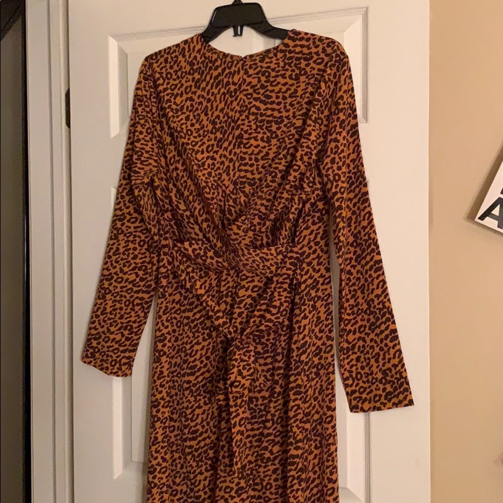 Satin Leopard Jumpsuit 🐆 NWT